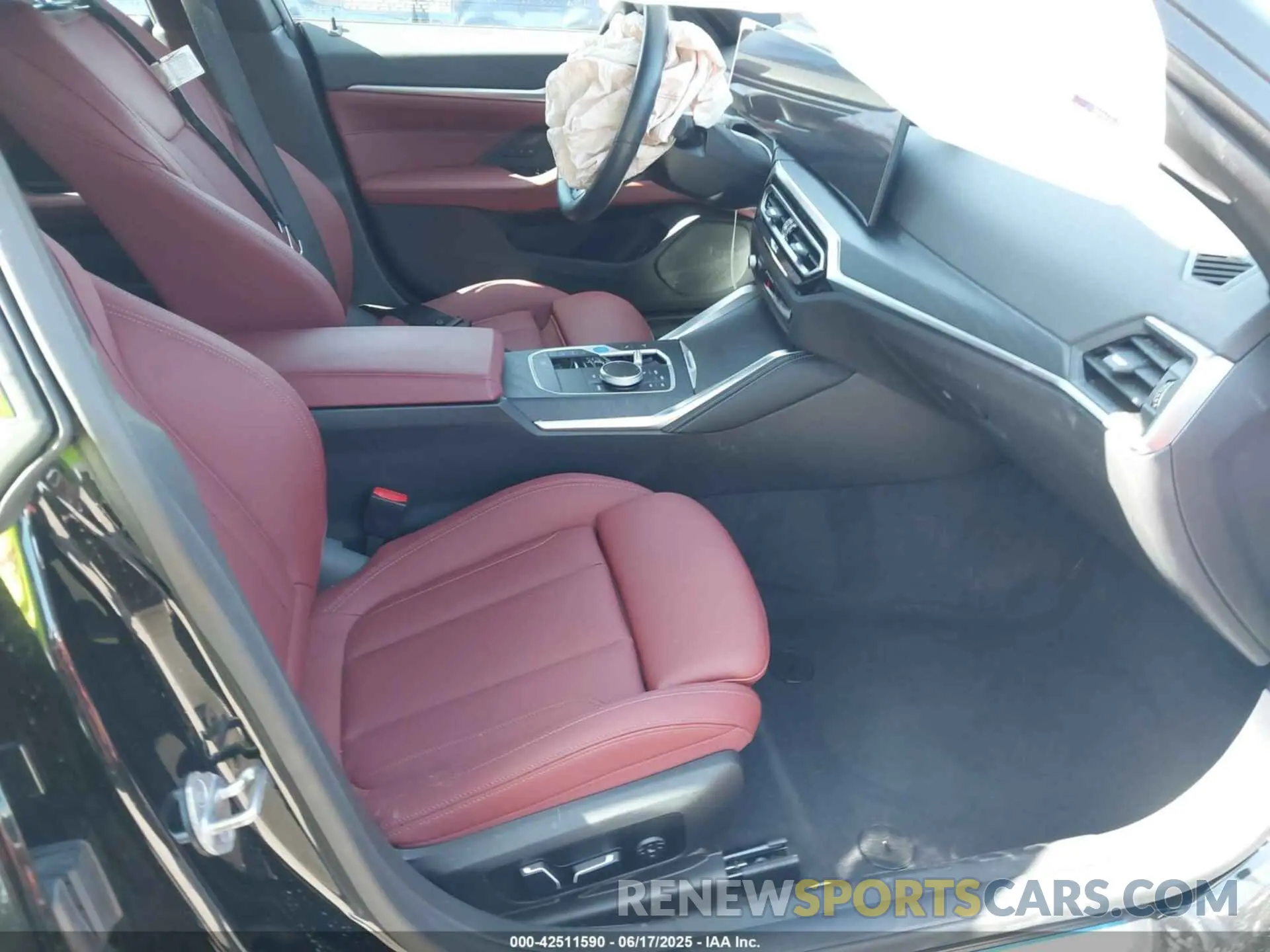 5 fotografías del automóvil dañado WBY73AW09RFS63308 BMW I4 2024