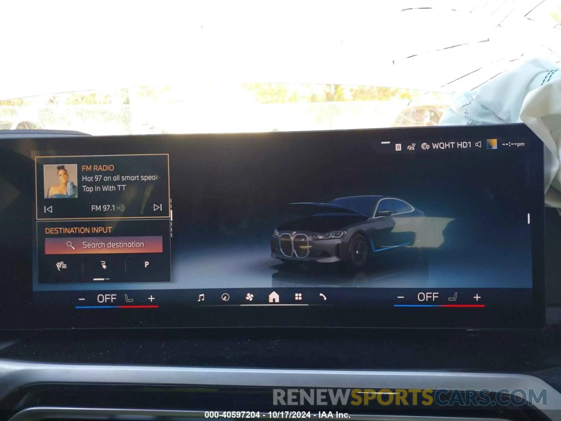 18 fotografías del automóvil dañado WBY83FB00RFR75813 BMW I4 2024