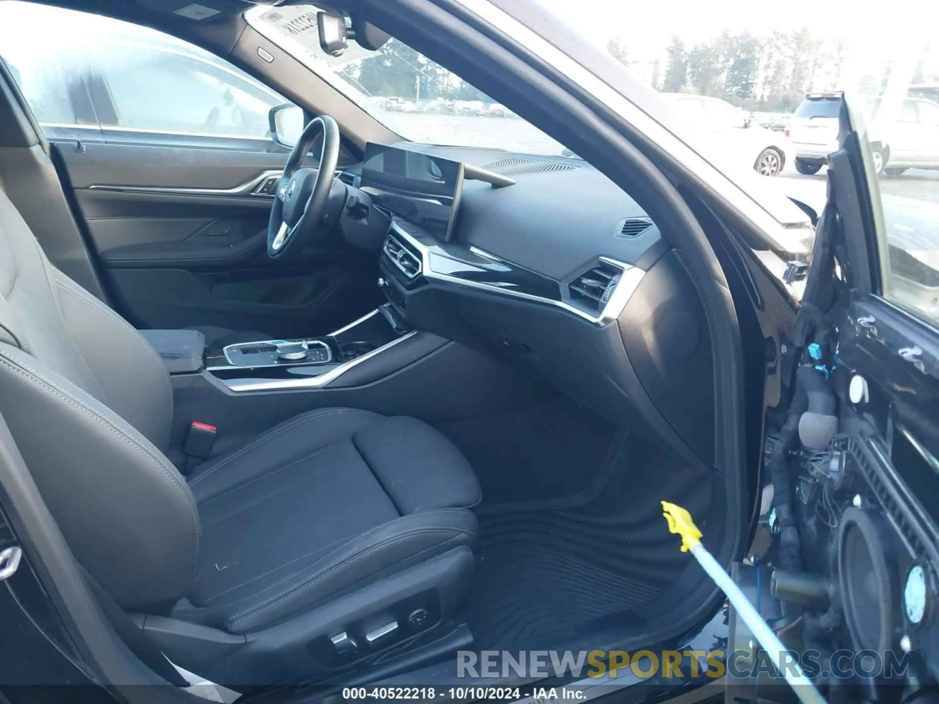 5 fotografías del automóvil dañado WBY83FB01RFR83502 BMW I4 2024
