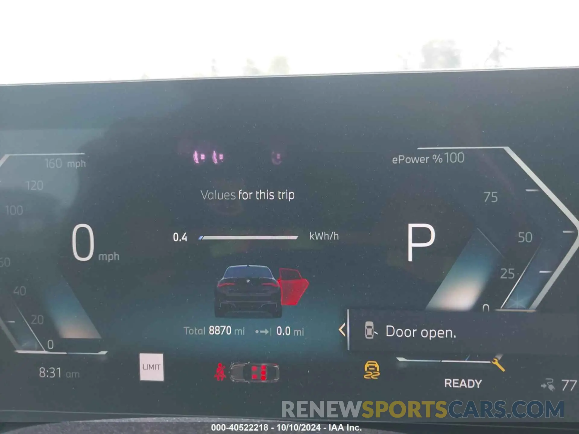 7 fotografías del automóvil dañado WBY83FB01RFR83502 BMW I4 2024