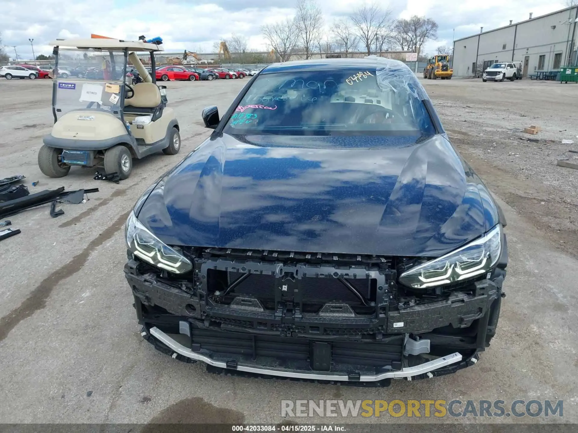 12 fotografías del automóvil dañado WBY83FB01RFS71670 BMW I4 2024