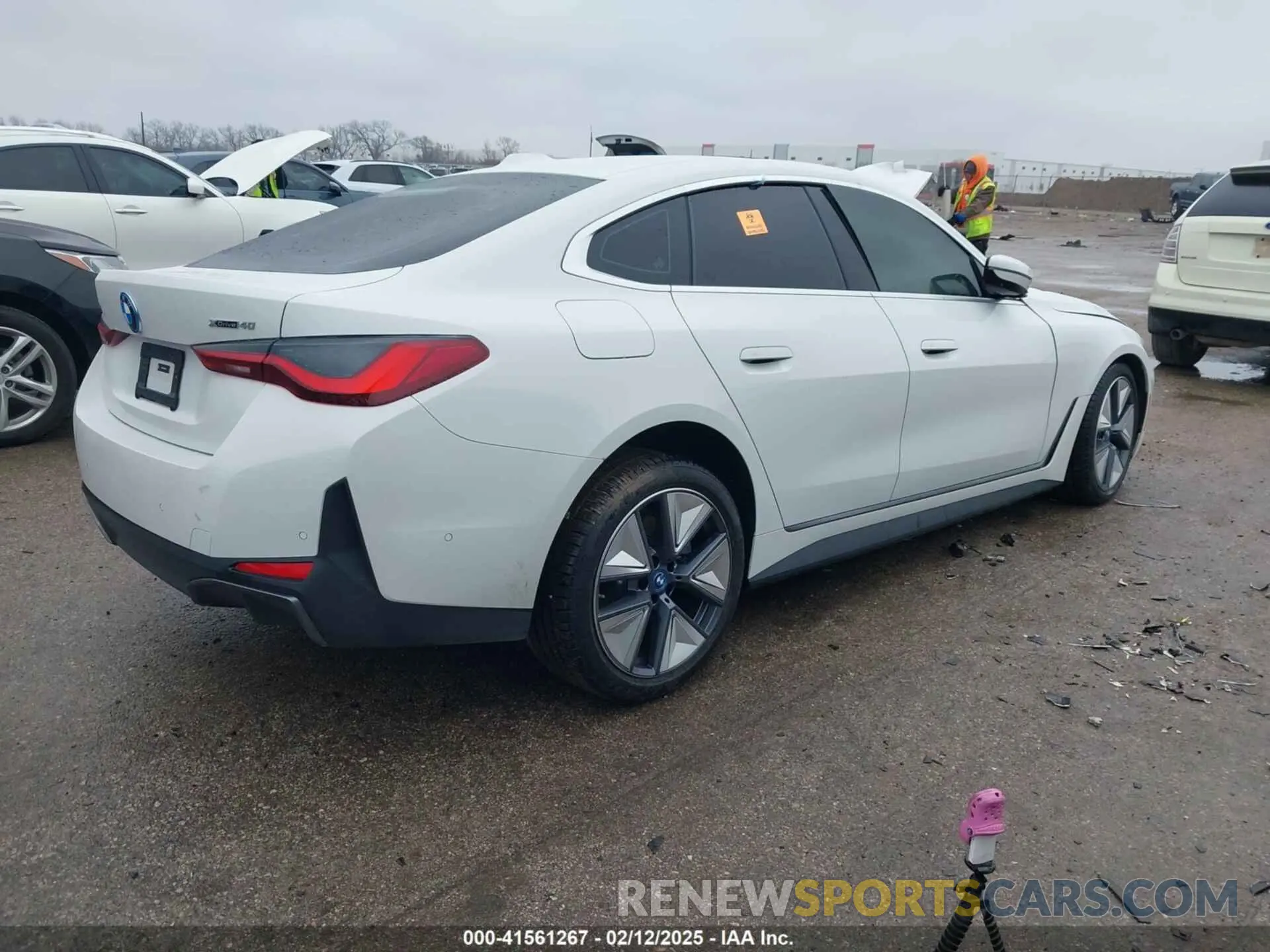 4 fotografías del automóvil dañado WBY83FB09RFS52364 BMW I4 2024
