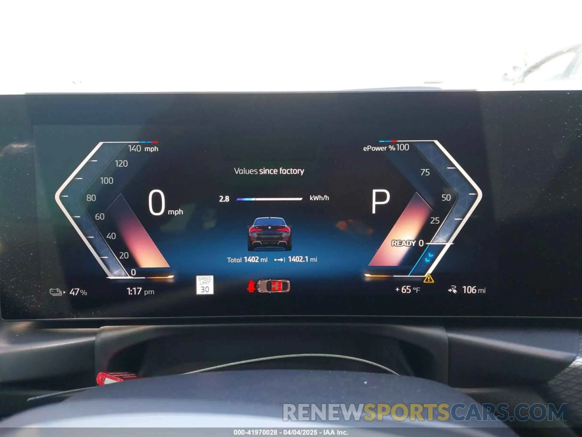 16 fotografías del automóvil dañado WBY23HD05SFT94912 BMW I4 2025