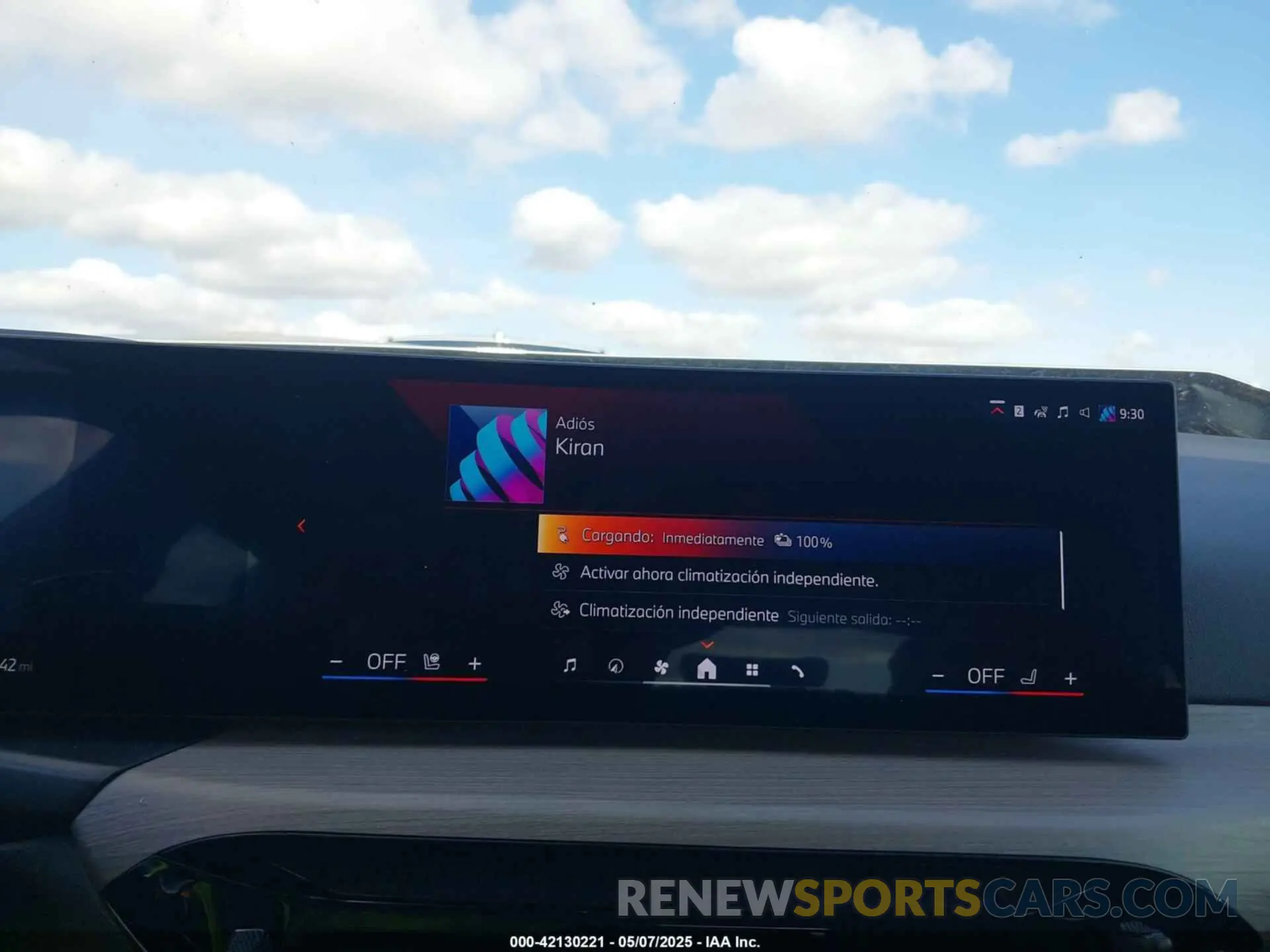 17 fotografías del automóvil dañado WBY43HD04SFT92948 BMW I4 2025