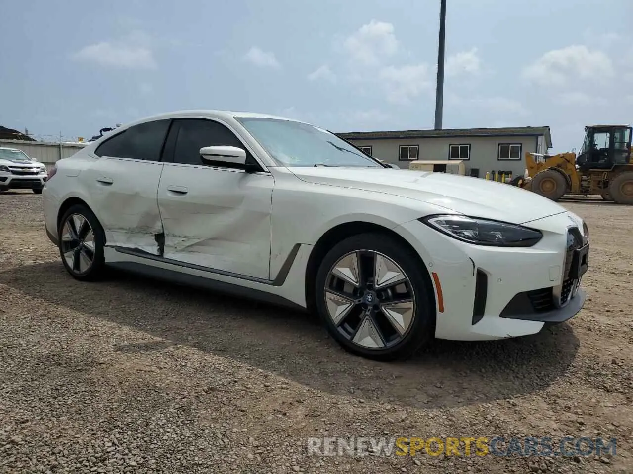 4 fotografías del automóvil dañado WBY73AW00NFN10516 BMW I4 EDRIVE 2022