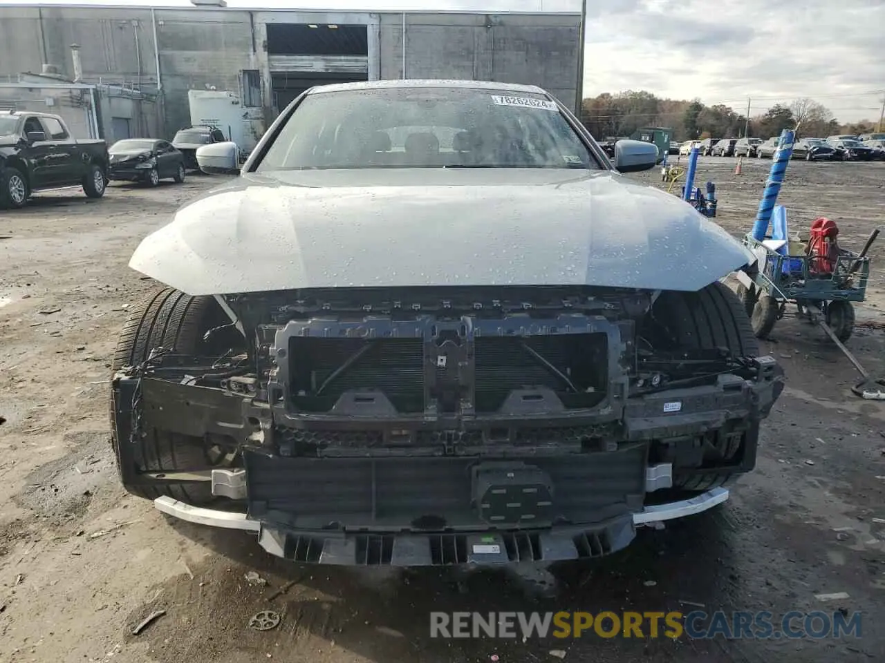 5 fotografías del automóvil dañado WBY73AW02NFM61268 BMW I4 EDRIVE 2022