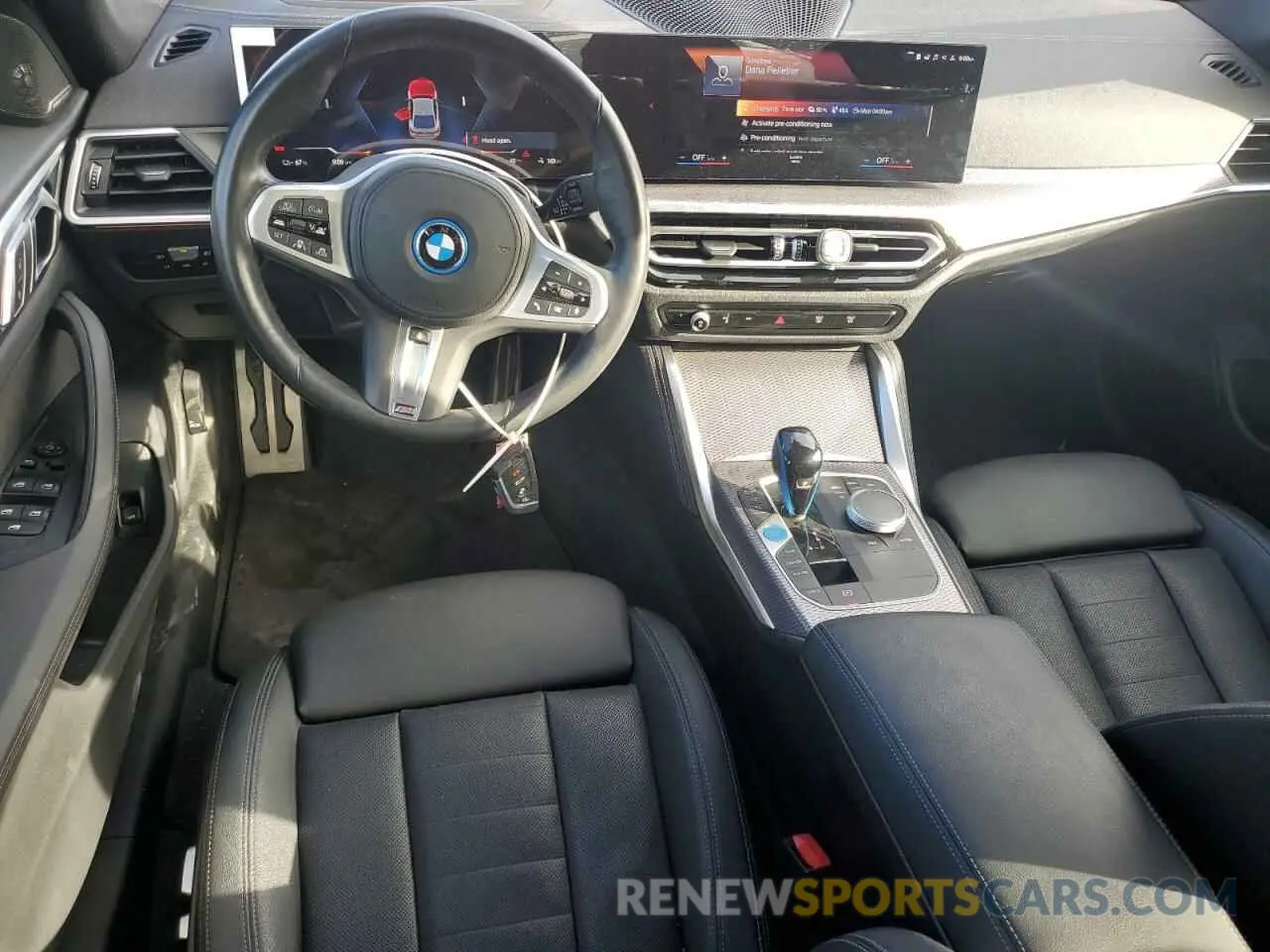 8 fotografías del automóvil dañado WBY73AW02NFM61268 BMW I4 EDRIVE 2022