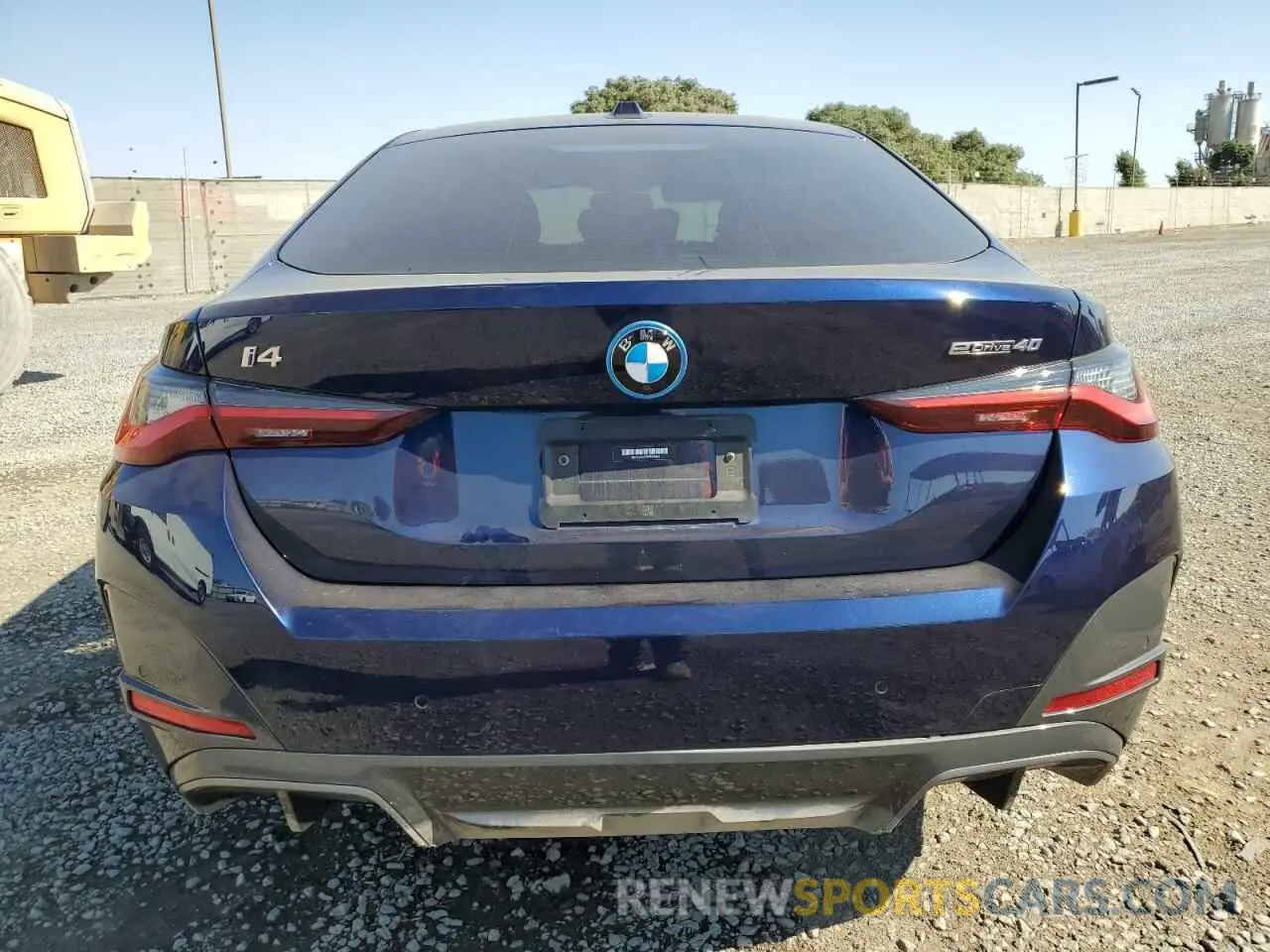 6 fotografías del automóvil dañado WBY73AW02NFN21694 BMW I4 EDRIVE 2022