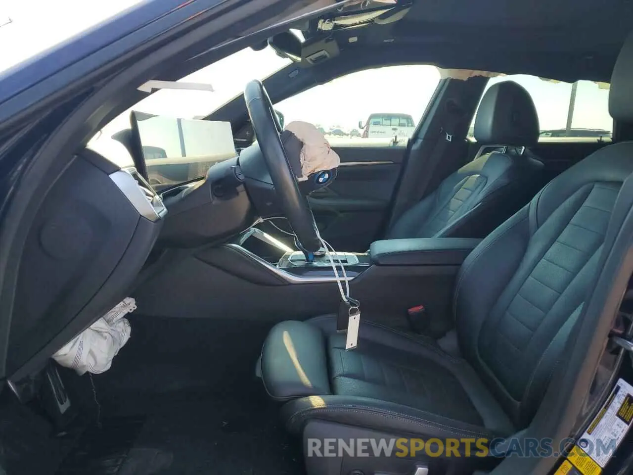 7 fotografías del automóvil dañado WBY73AW02NFN21694 BMW I4 EDRIVE 2022