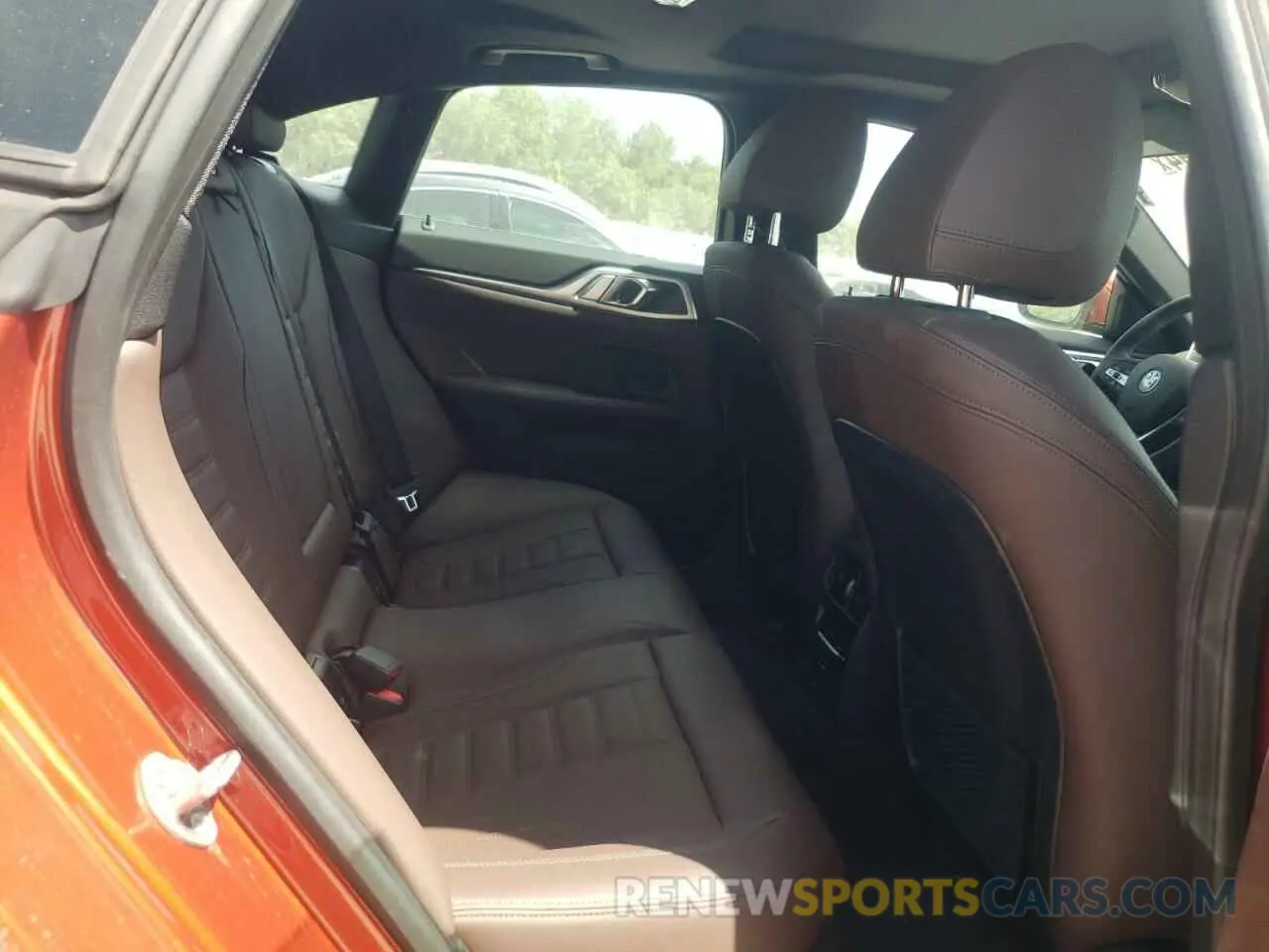 10 fotografías del automóvil dañado WBY73AW07NFN21786 BMW I4 EDRIVE 2022
