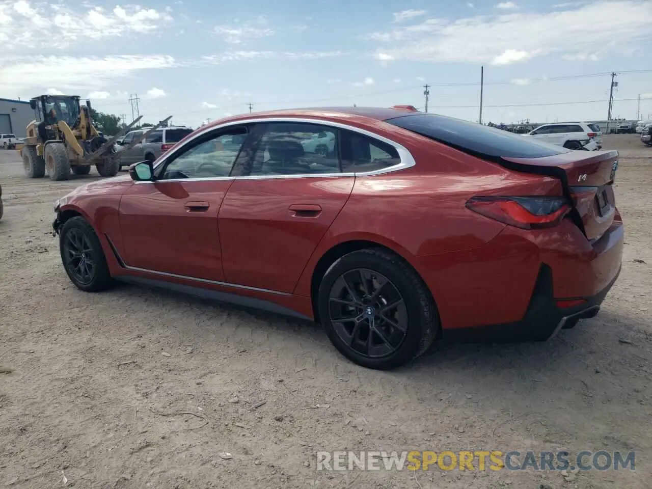 2 fotografías del automóvil dañado WBY73AW07NFN21786 BMW I4 EDRIVE 2022