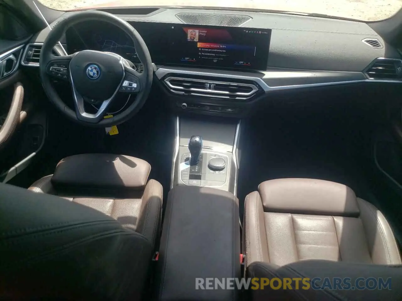 8 fotografías del automóvil dañado WBY73AW07NFN21786 BMW I4 EDRIVE 2022