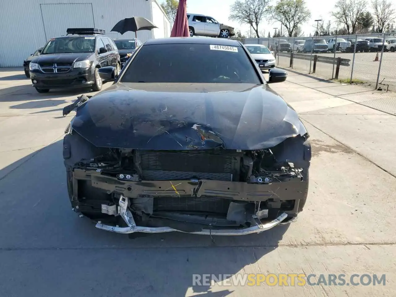 5 fotografías del automóvil dañado WBY73AW0XNFN03508 BMW I4 EDRIVE 2022