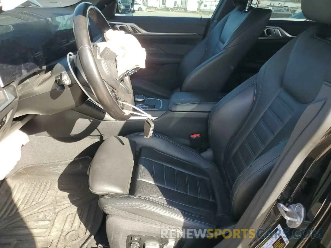 7 fotografías del automóvil dañado WBY73AW0XNFN03508 BMW I4 EDRIVE 2022