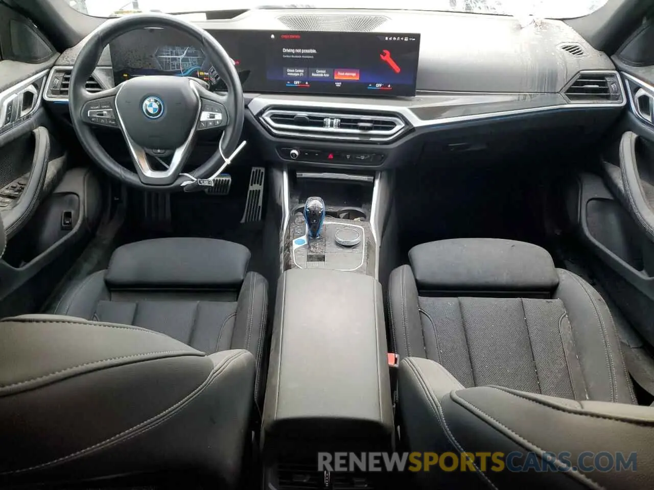 8 fotografías del automóvil dañado WBY43AW02PFP44405 BMW I4 EDRIVE 2023