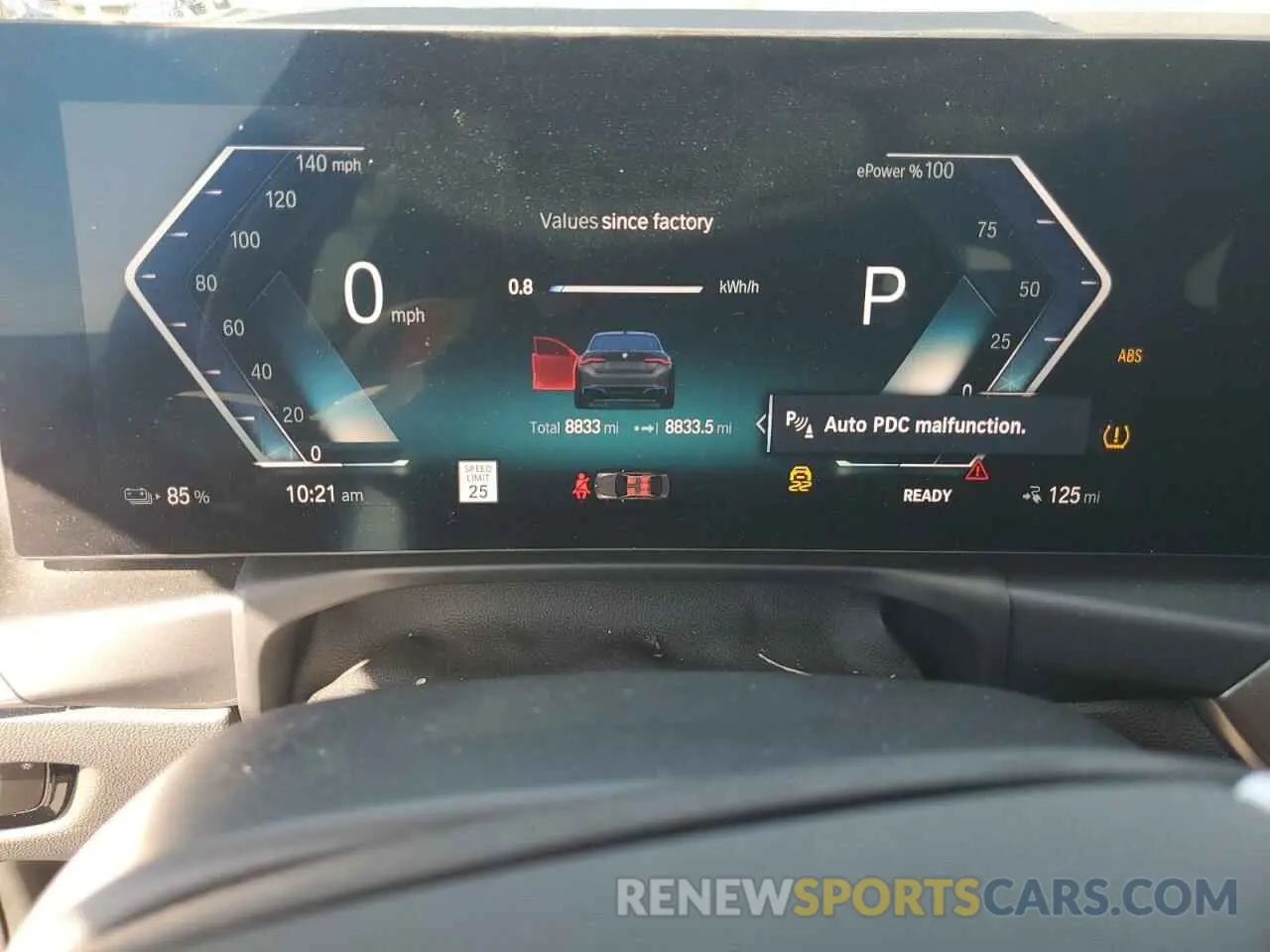 9 fotografías del automóvil dañado WBY43AW0XPFP52543 BMW I4 EDRIVE 2023