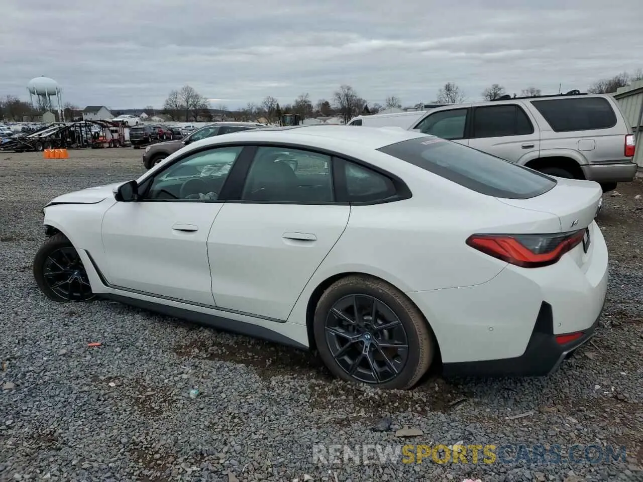2 fotografías del automóvil dañado WBY43AW0XPFP66619 BMW I4 EDRIVE 2023