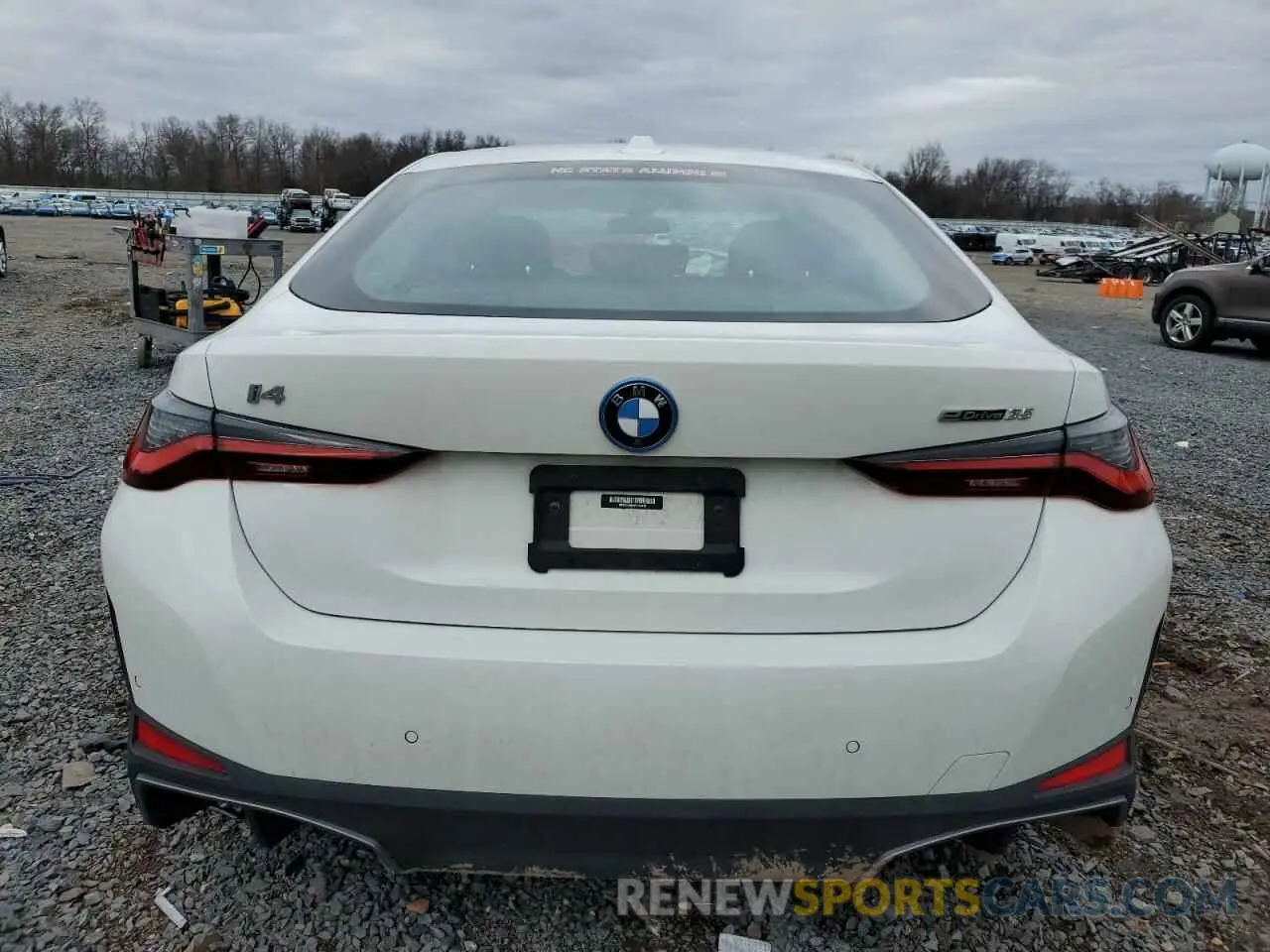 6 fotografías del automóvil dañado WBY43AW0XPFP66619 BMW I4 EDRIVE 2023