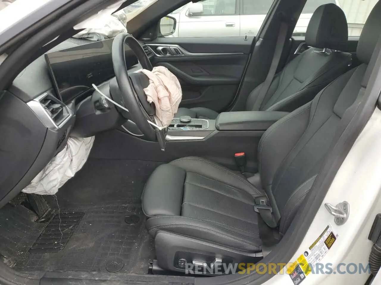 7 fotografías del automóvil dañado WBY43AW0XPFP66619 BMW I4 EDRIVE 2023