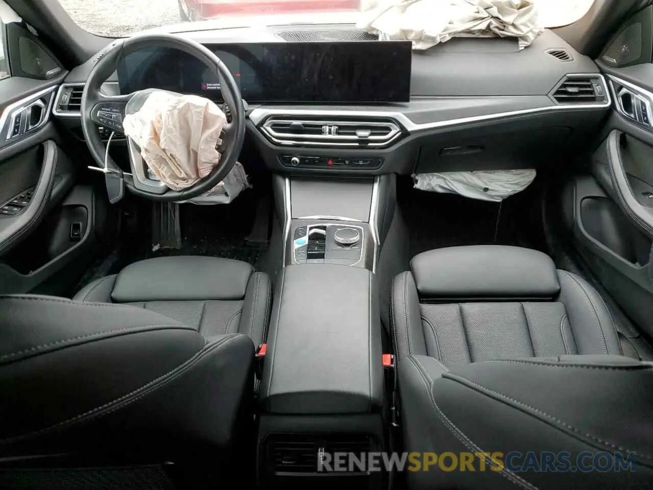 8 fotografías del automóvil dañado WBY43AW0XPFP66619 BMW I4 EDRIVE 2023