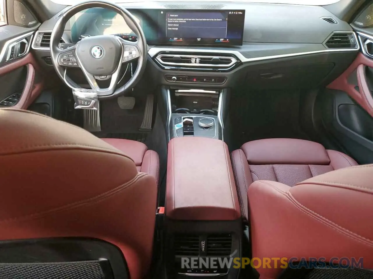 8 fotografías del automóvil dañado WBY43AW0XPFR00948 BMW I4 EDRIVE 2023