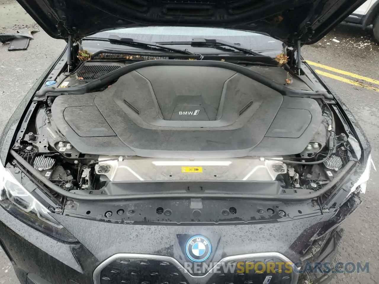 11 fotografías del automóvil dañado WBY73AW05PFP68940 BMW I4 EDRIVE 2023