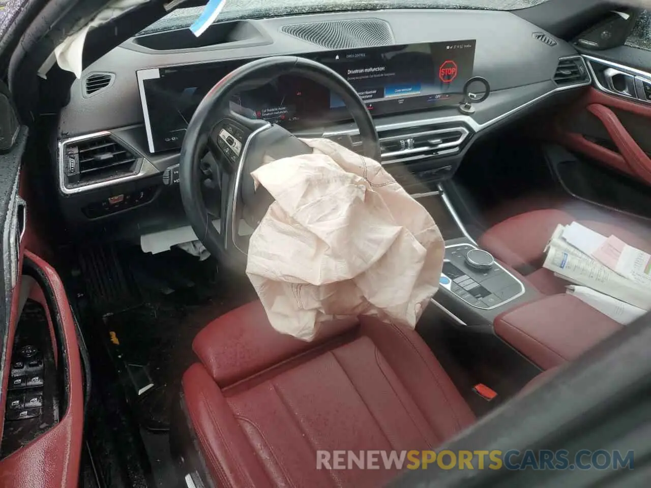 8 fotografías del automóvil dañado WBY73AW05PFP68940 BMW I4 EDRIVE 2023