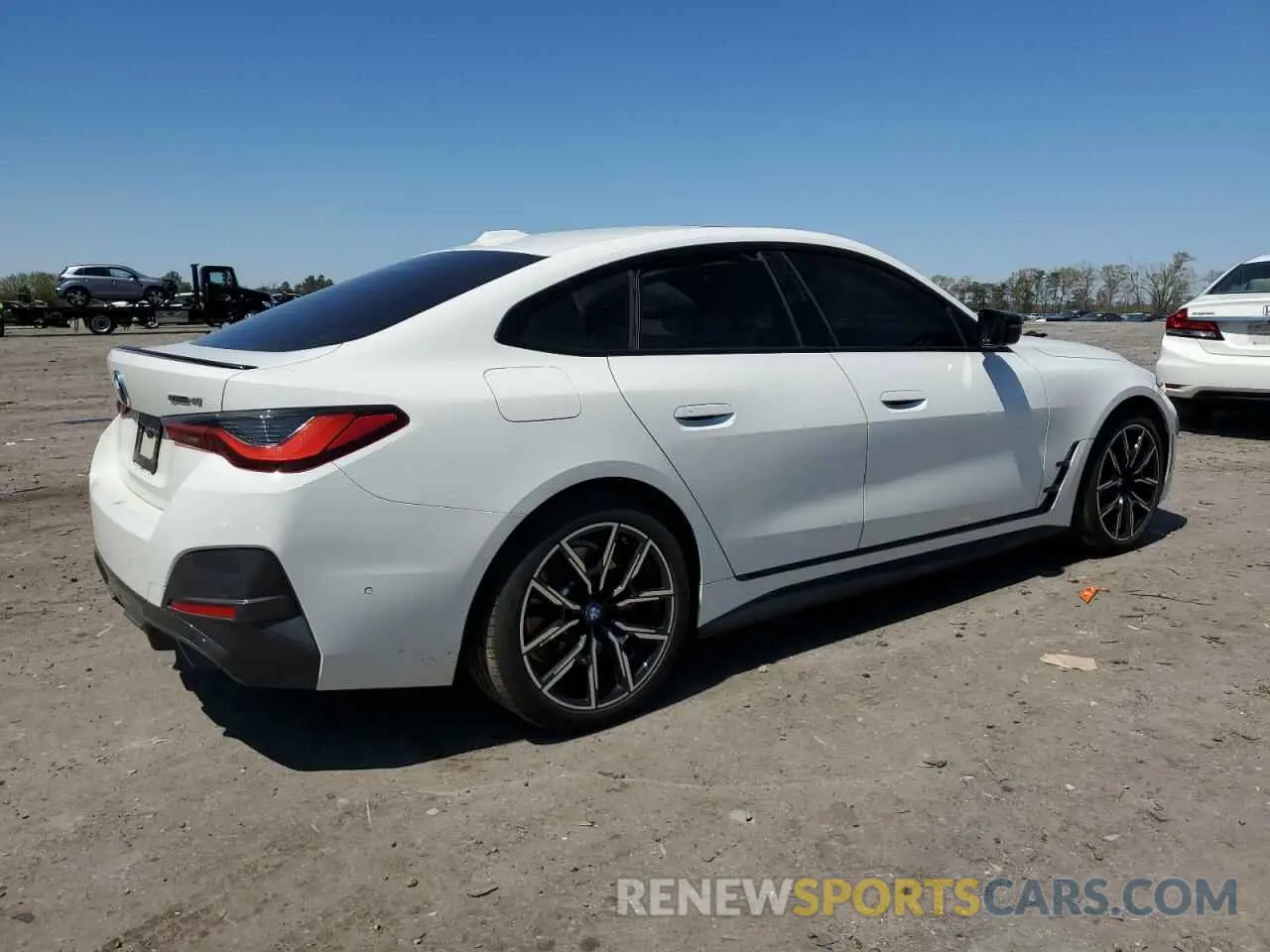 3 fotografías del automóvil dañado WBY73AW05PFR24197 BMW I4 EDRIVE 2023
