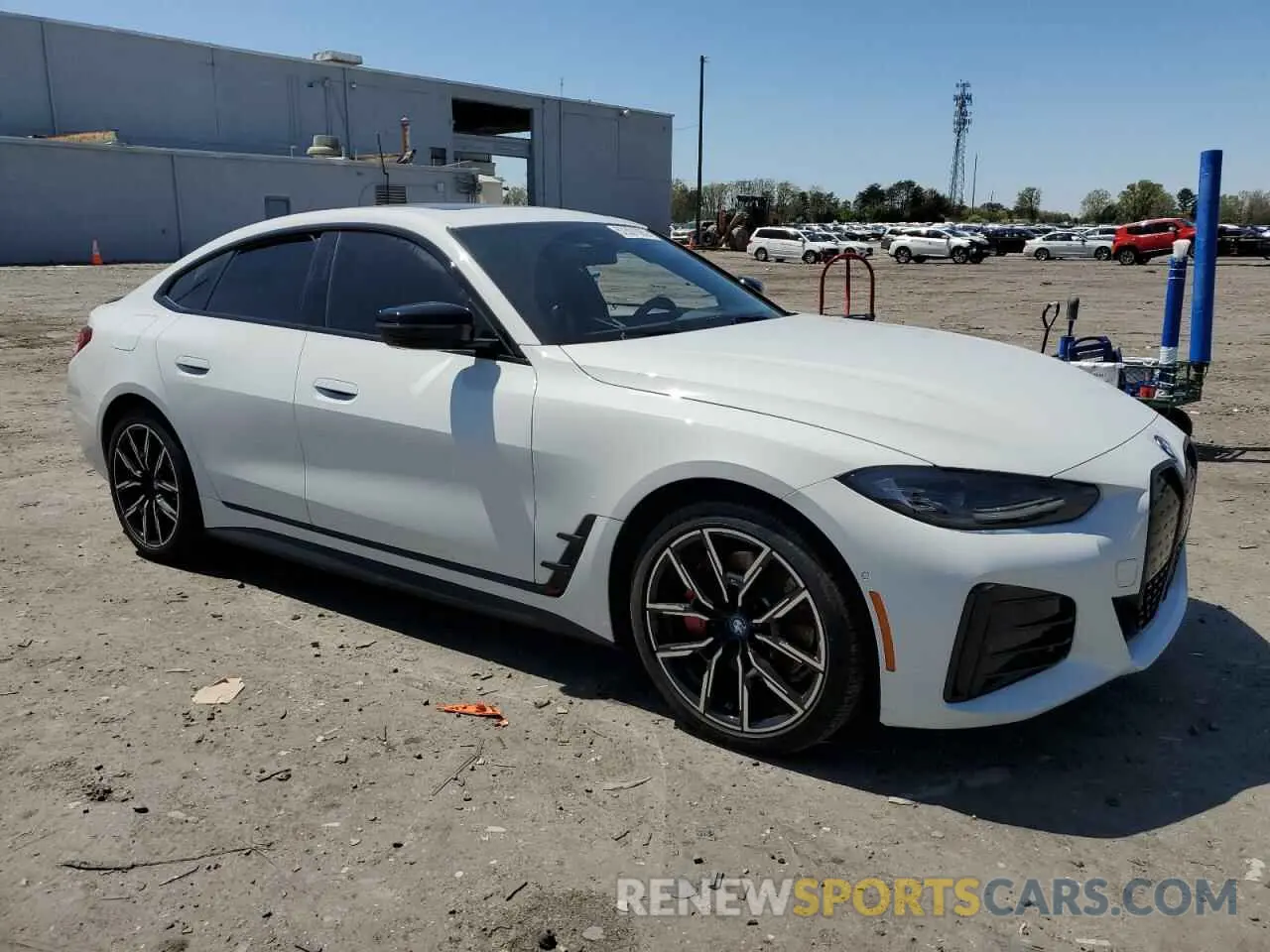 4 fotografías del automóvil dañado WBY73AW05PFR24197 BMW I4 EDRIVE 2023