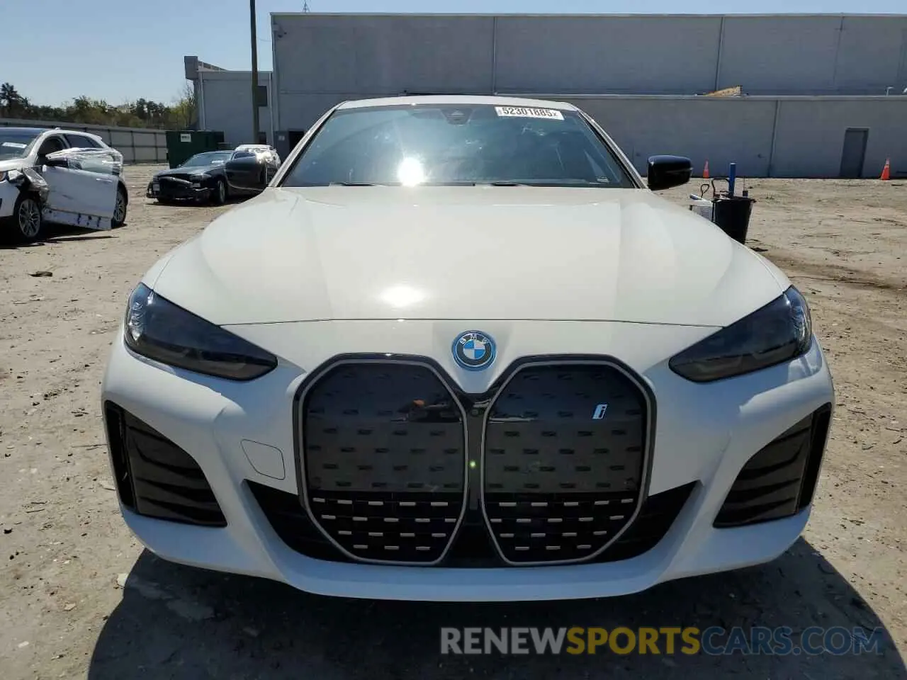 5 fotografías del automóvil dañado WBY73AW05PFR24197 BMW I4 EDRIVE 2023