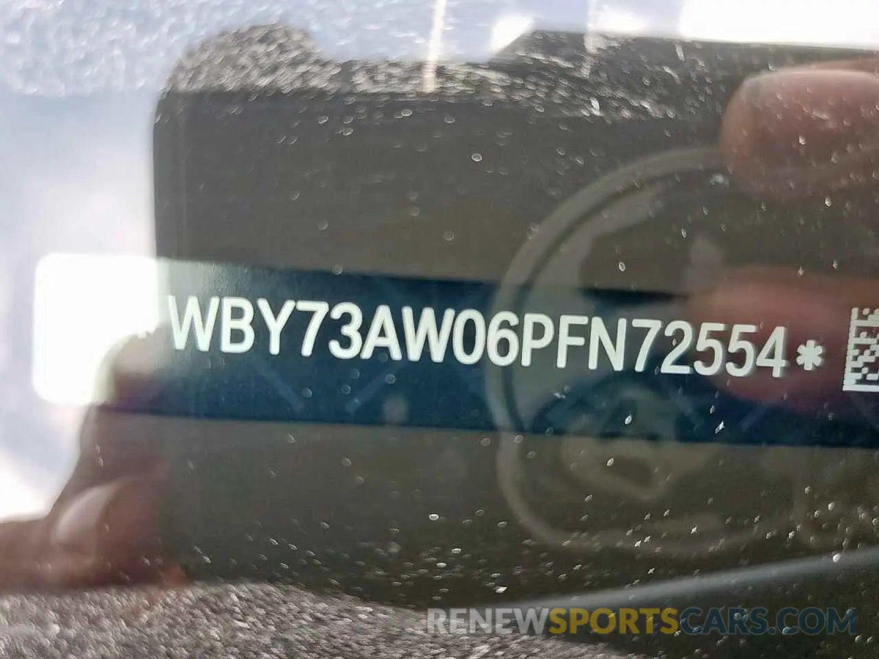 12 fotografías del automóvil dañado WBY73AW06PFN72554 BMW I4 EDRIVE 2023