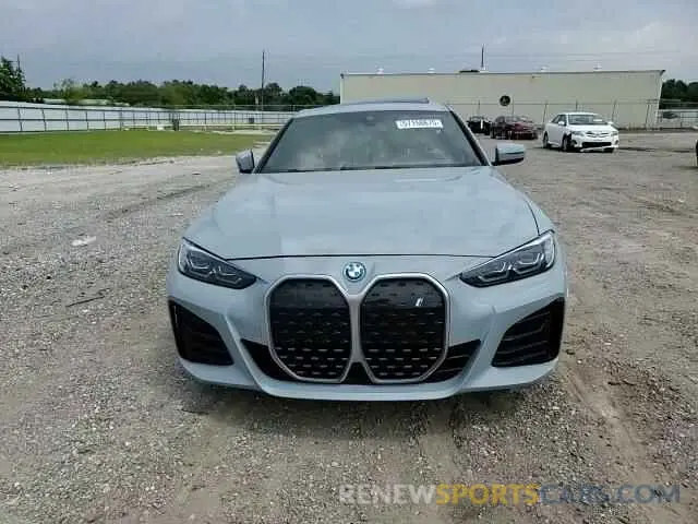 13 fotografías del automóvil dañado WBY73AW06PFN72554 BMW I4 EDRIVE 2023