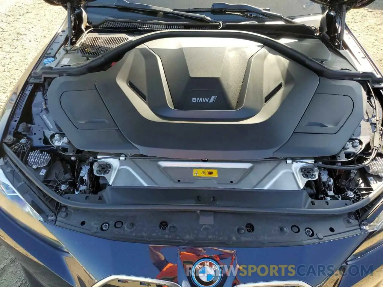 11 fotografías del automóvil dañado WBY73AW06PFR04525 BMW I4 EDRIVE 2023