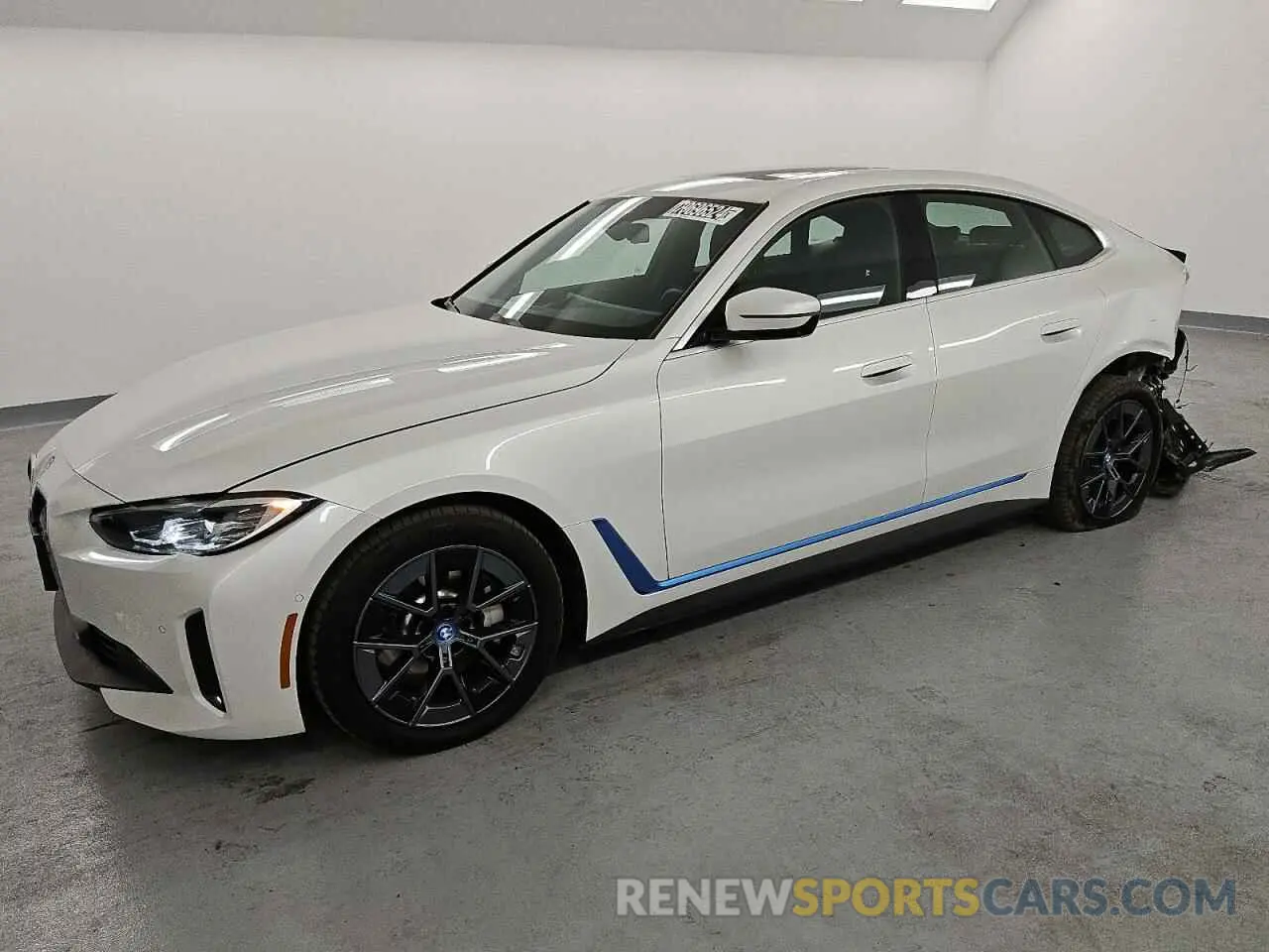 1 fotografías del automóvil dañado WBY73AW06PFR31319 BMW I4 EDRIVE 2023