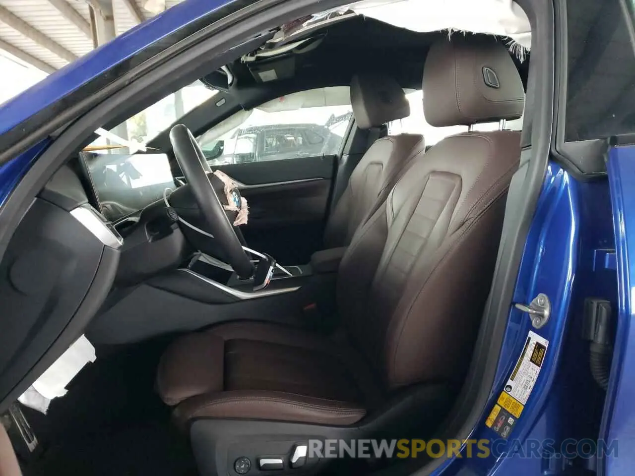 7 fotografías del automóvil dañado WBY73AW07PFR45505 BMW I4 EDRIVE 2023