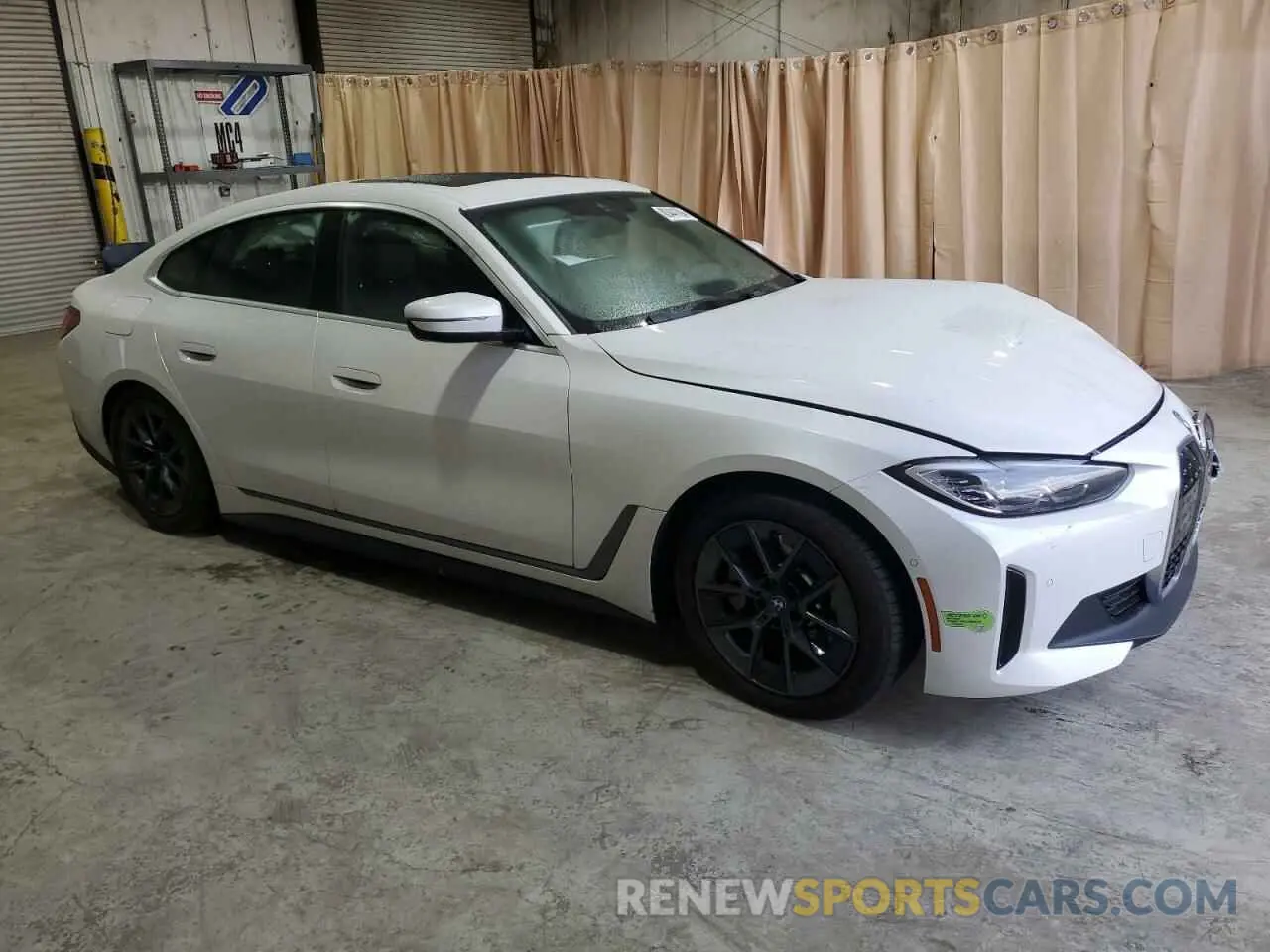 4 fotografías del automóvil dañado WBY73AW0XPFR36913 BMW I4 EDRIVE 2023