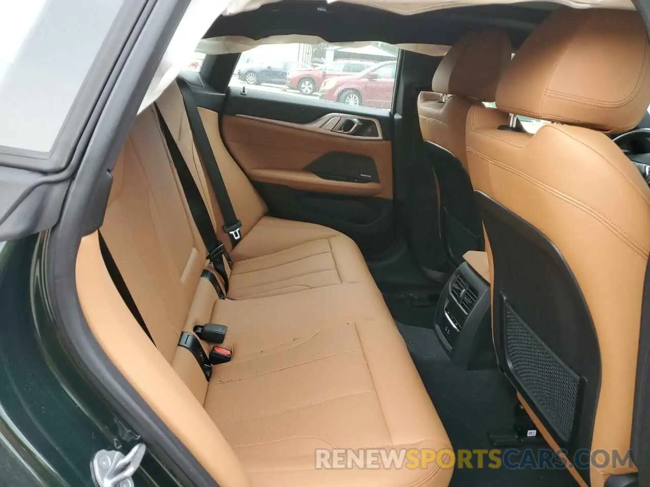 10 fotografías del automóvil dañado WBY43AW00RFR50115 BMW I4 EDRIVE 2024