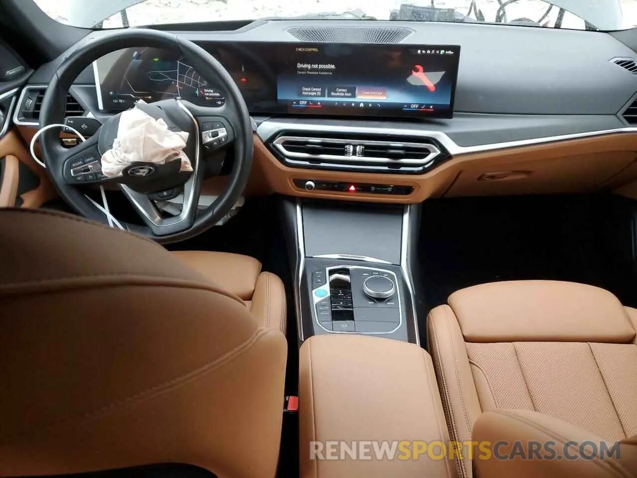 8 fotografías del automóvil dañado WBY43AW00RFR50115 BMW I4 EDRIVE 2024