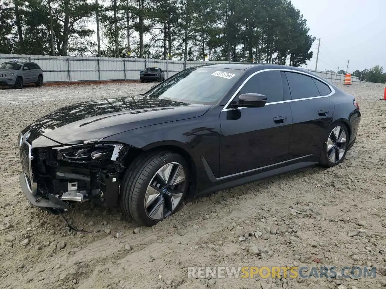 1 fotografías del automóvil dañado WBY43AW00RFT01561 BMW I4 EDRIVE 2024