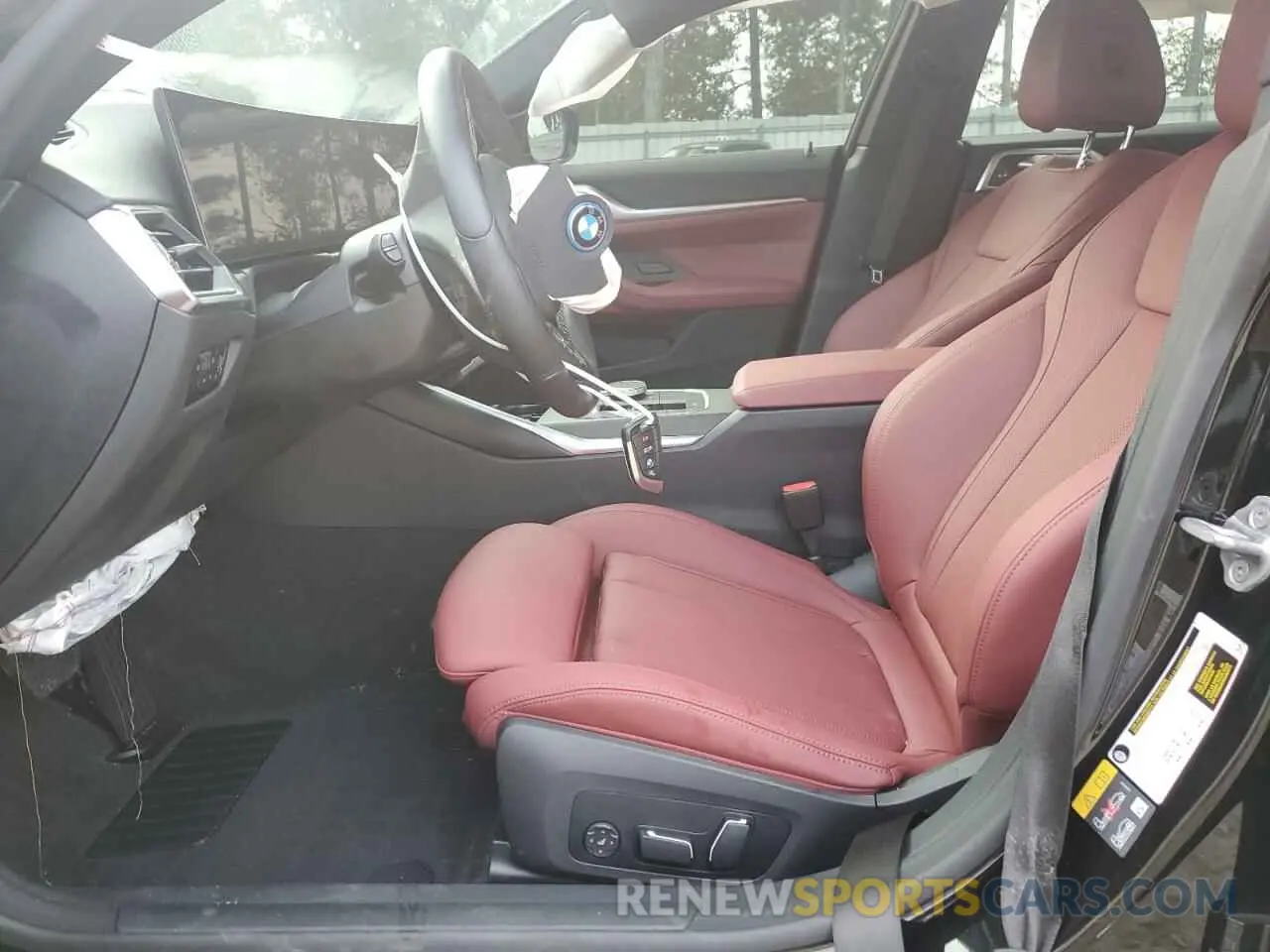 7 fotografías del automóvil dañado WBY43AW00RFT01561 BMW I4 EDRIVE 2024