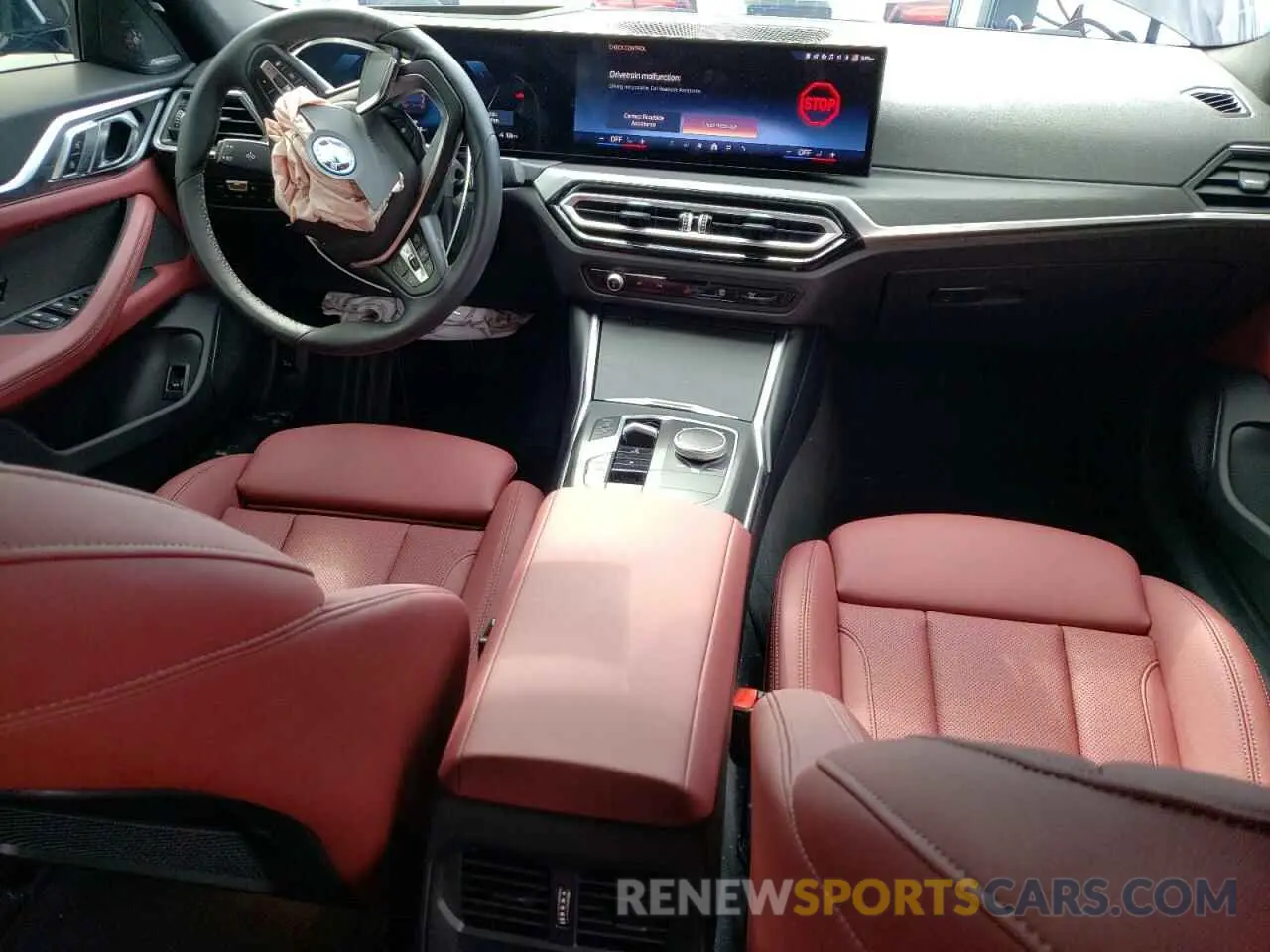 8 fotografías del automóvil dañado WBY43AW00RFT01561 BMW I4 EDRIVE 2024