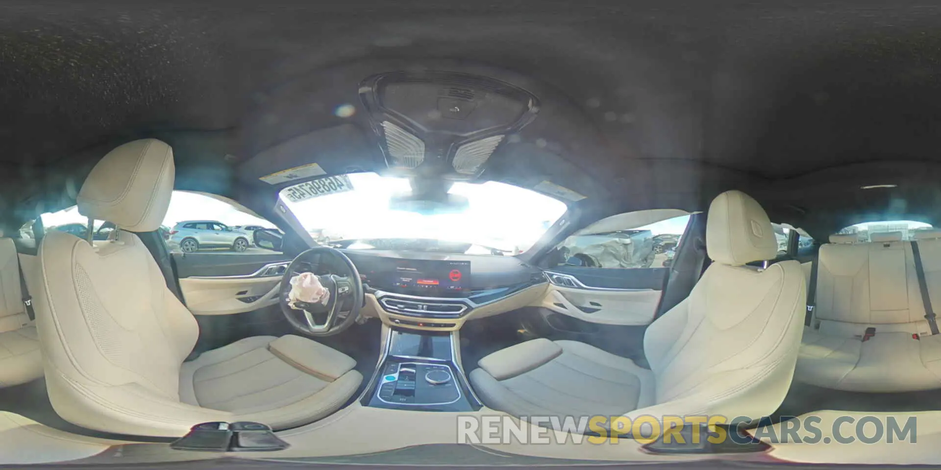 14 fotografías del automóvil dañado WBY43AW03RFT40919 BMW I4 EDRIVE 2024
