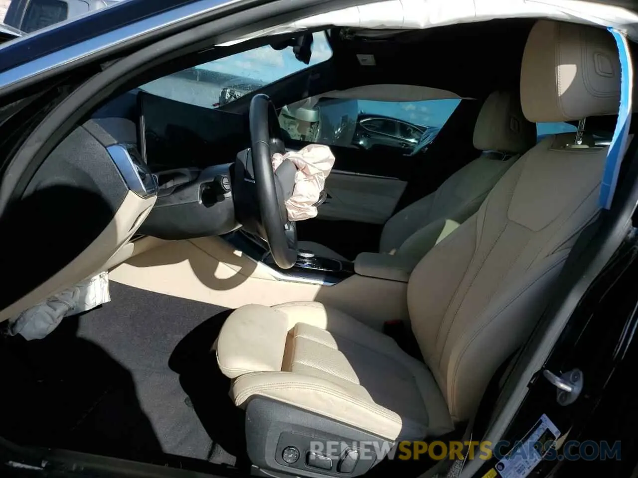 7 fotografías del automóvil dañado WBY43AW03RFT40919 BMW I4 EDRIVE 2024