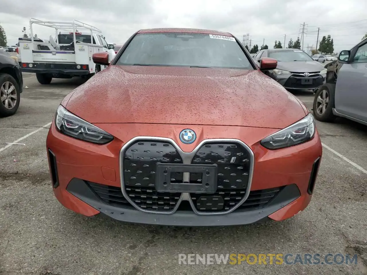 5 fotografías del automóvil dañado WBY43AW05RFR71607 BMW I4 EDRIVE 2024