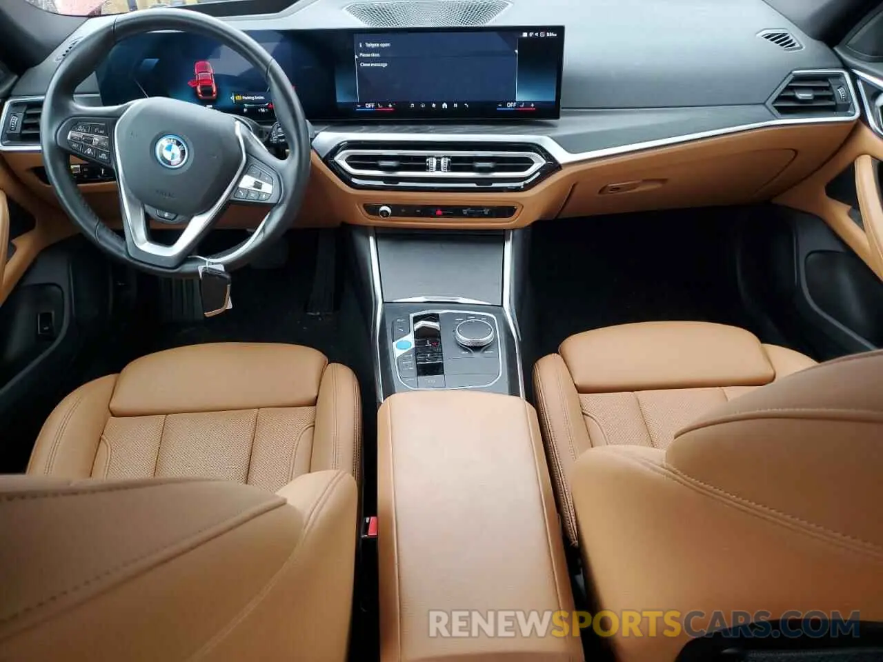 8 fotografías del automóvil dañado WBY43AW05RFR71607 BMW I4 EDRIVE 2024