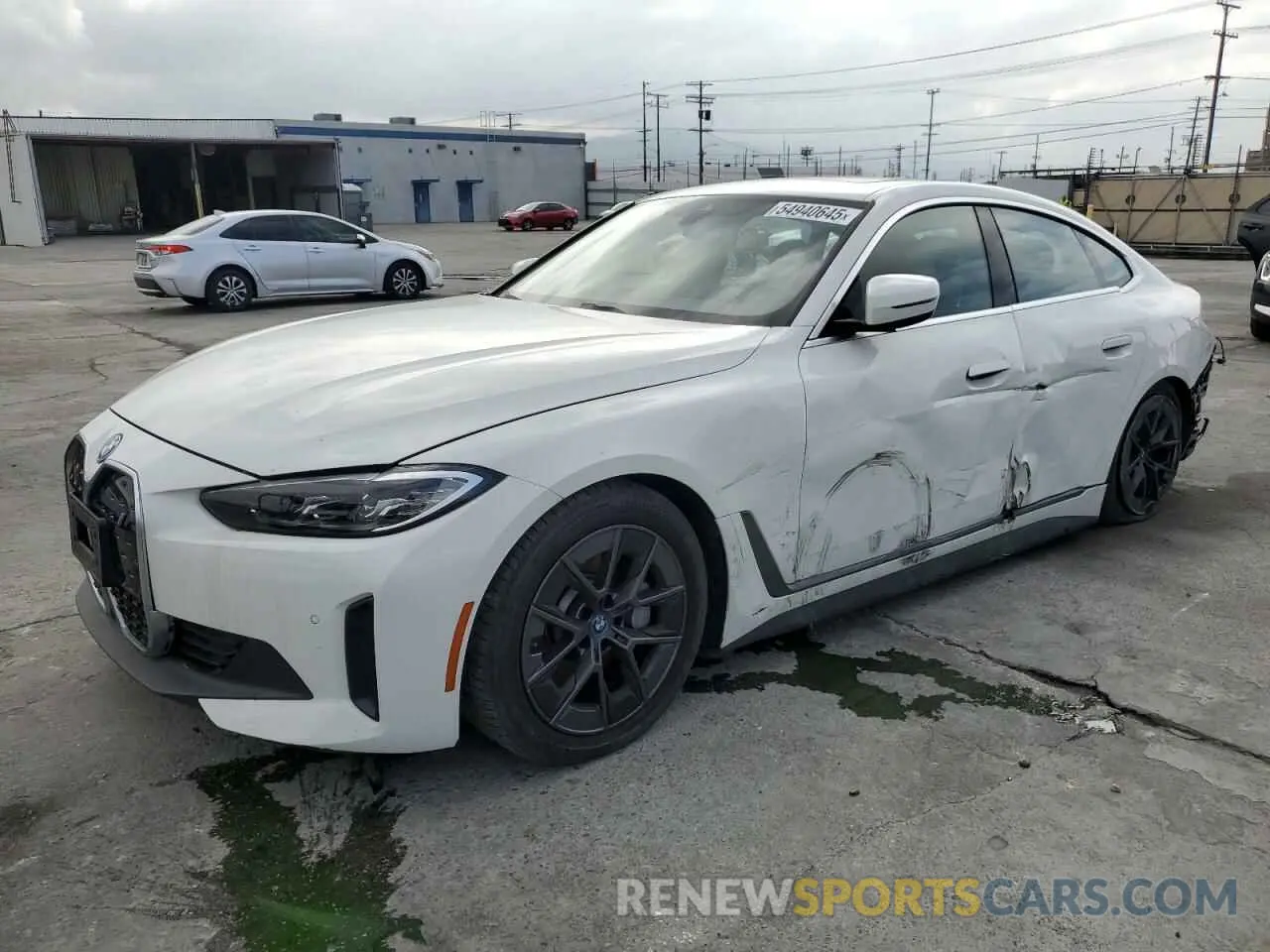 1 fotografías del automóvil dañado WBY43AW05RFT14046 BMW I4 EDRIVE 2024