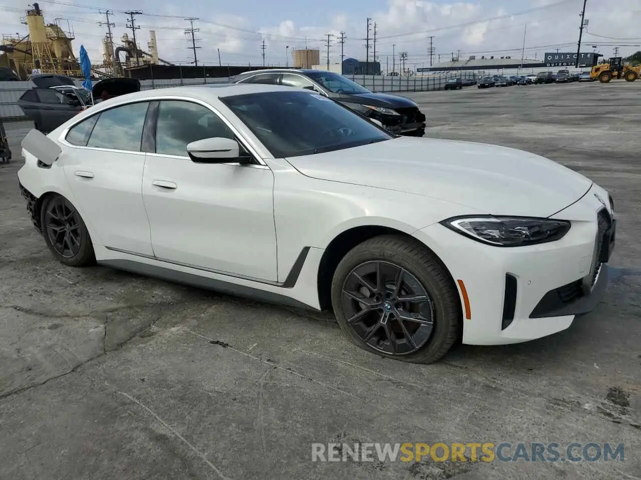 4 fotografías del automóvil dañado WBY43AW05RFT14046 BMW I4 EDRIVE 2024