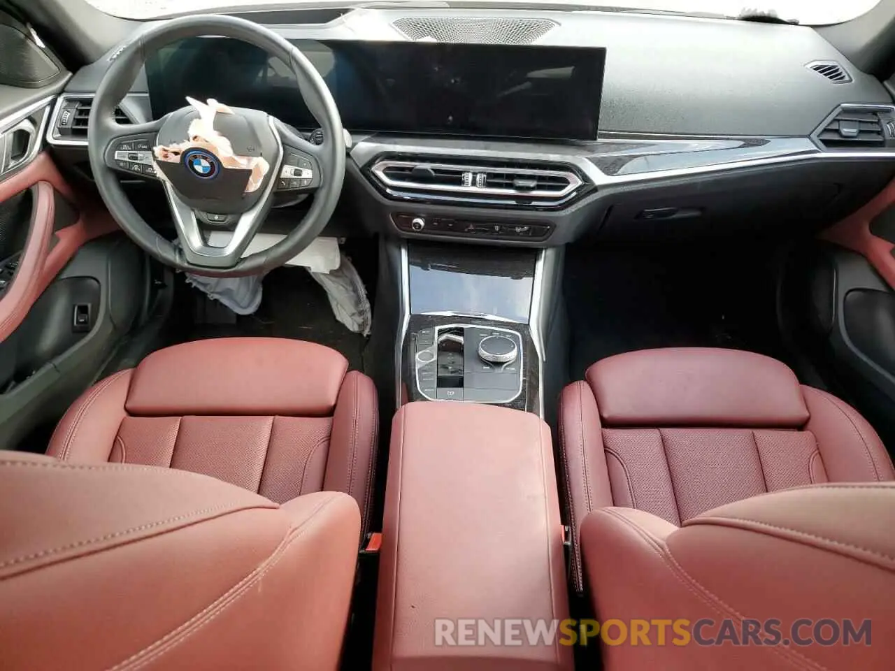 8 fotografías del automóvil dañado WBY43AW0XRFS14248 BMW I4 EDRIVE 2024
