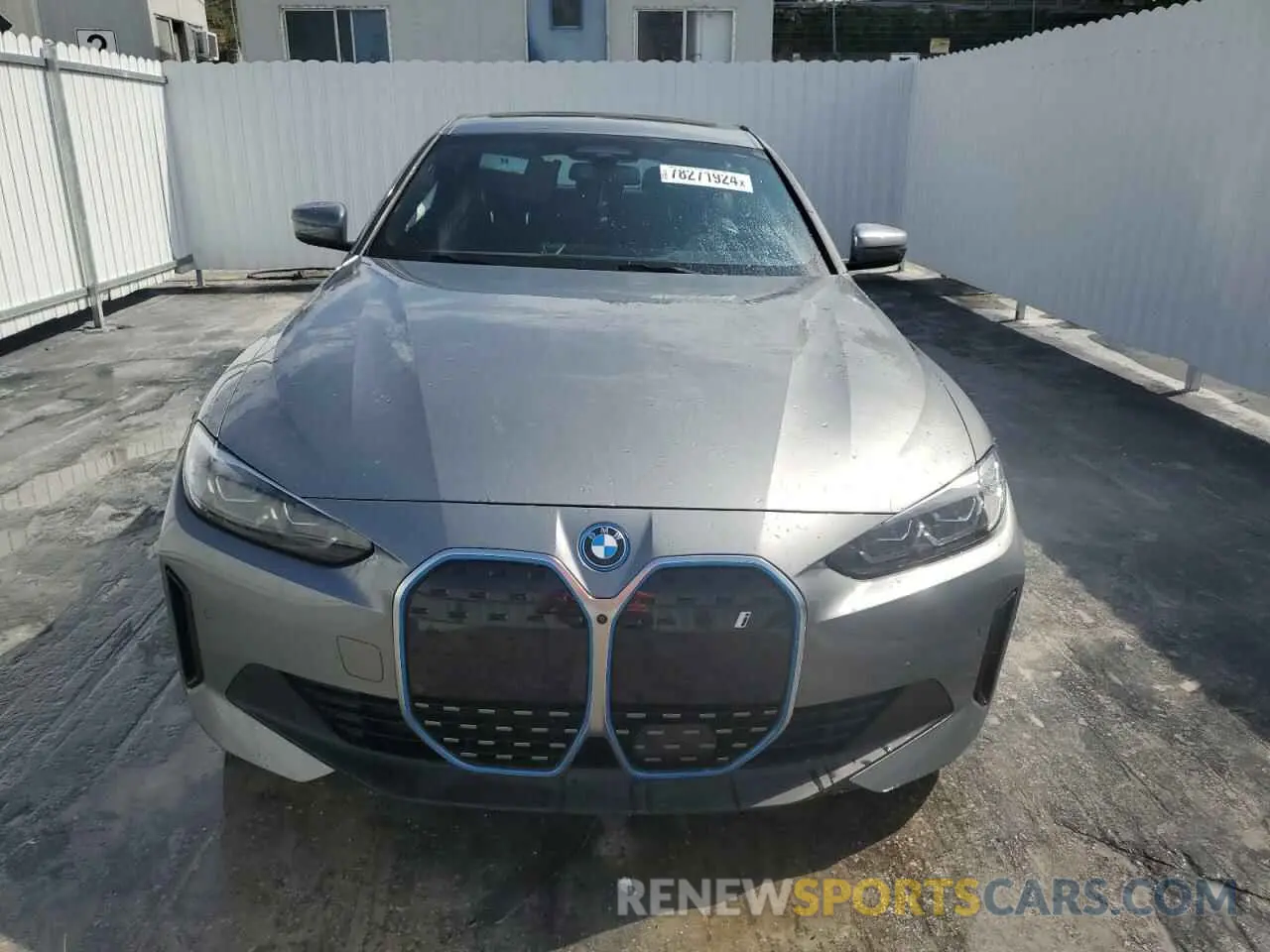 5 fotografías del automóvil dañado WBY73AW00RFS80904 BMW I4 EDRIVE 2024