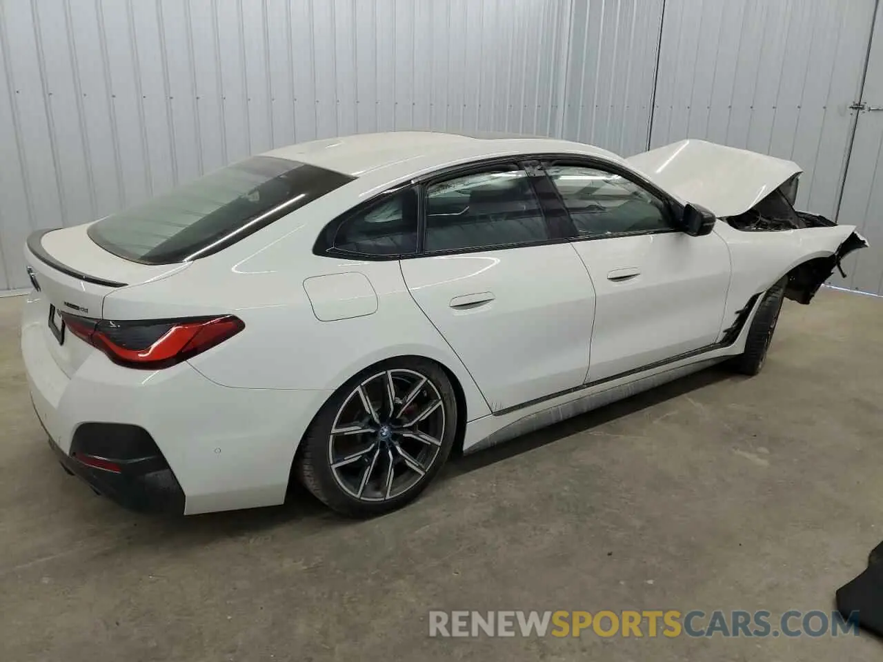 3 fotografías del automóvil dañado WBY73AW02RFS36614 BMW I4 EDRIVE 2024